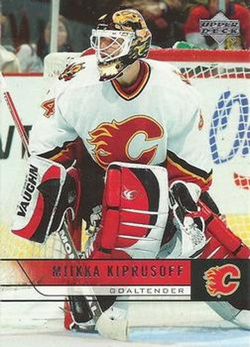 #449 Miikka Kiprusoff - Calgary Flames - 2006-07 Upper Deck Hockey