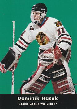 #449 Dominik Hasek - Chicago Blackhawks - 1991-92 Parkhurst Hockey