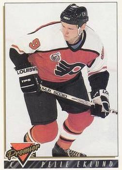 #449 Pelle Eklund - Philadelphia Flyers - 1993-94 Topps Premier Hockey