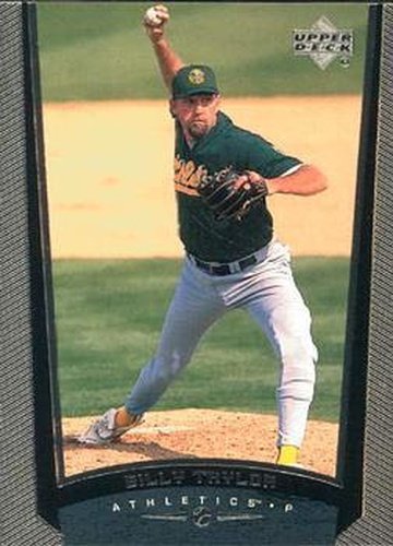 #449 Billy Taylor - Oakland Athletics - 1999 Upper Deck Baseball