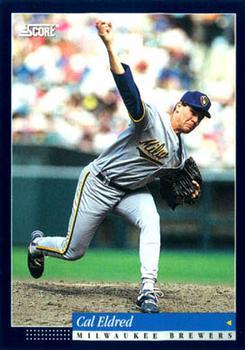 #449 Cal Eldred - Milwaukee Brewers -1994 Score Baseball