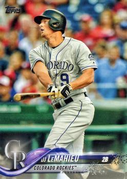 #449 DJ LeMahieu - Colorado Rockies - 2018 Topps Baseball