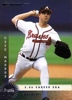 #449 Greg Maddux - Atlanta Braves - 1997 Donruss Baseball