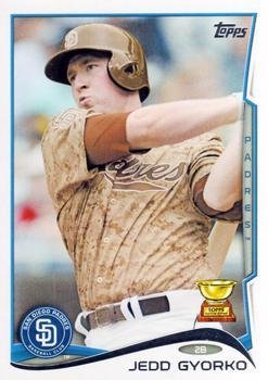 #449 Jedd Gyorko - San Diego Padres - 2014 Topps Baseball