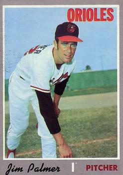 #449 Jim Palmer - Baltimore Orioles - 1970 Topps Baseball