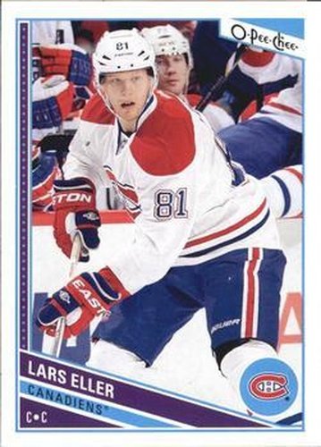 #449 Lars Eller - Montreal Canadiens - 2013-14 O-Pee-Chee Hockey