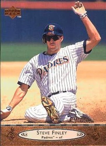 #449 Steve Finley - San Diego Padres - 1996 Upper Deck Baseball