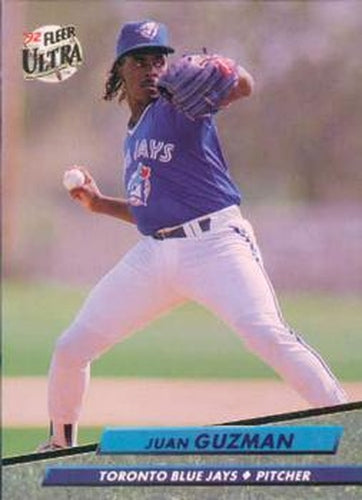 #449 Juan Guzman - Toronto Blue Jays - 1992 Ultra Baseball