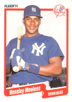 #449 Hensley Meulens - New York Yankees - 1990 Fleer USA Baseball