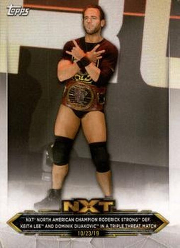 #44 Roderick Strong / Keith Lee / Dominik Dijakovic - 2020 Topps WWE NXT Wrestling