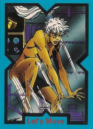 #44 Let's Move - 1991 Marvel Comic Images X-Force