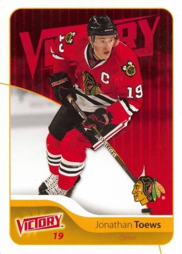 #44 Jonathan Toews - Chicago Blackhawks - 2011-12 Upper Deck Victory Hockey