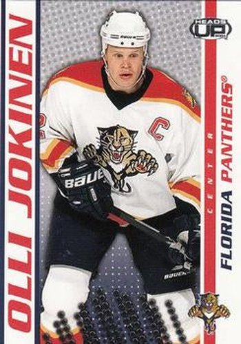 #44 Olli Jokinen - Florida Panthers - 2003-04 Pacific Heads Up Hockey