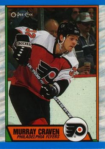 #44 Murray Craven - Philadelphia Flyers - 1989-90 O-Pee-Chee Hockey