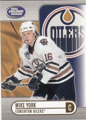 #44 Mike York - Edmonton Oilers - 2003-04 Pacific Calder Hockey