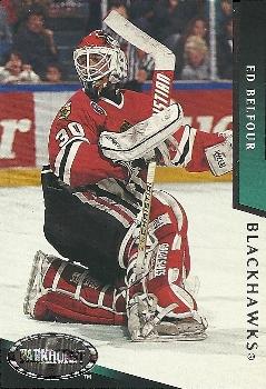 #44 Ed Belfour - Chicago Blackhawks - 1993-94 Parkhurst Hockey