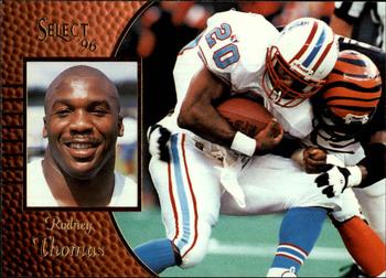 #44 Rodney Thomas - Houston Oilers - 1996 Select Football