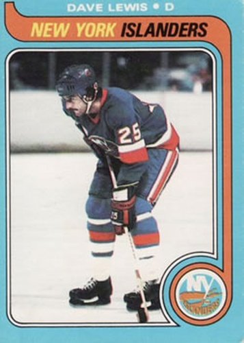 #44 Dave Lewis - New York Islanders - 1979-80 O-Pee-Chee Hockey