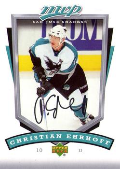 #244 Christian Ehrhoff - San Jose Sharks - 2006-07 Upper Deck MVP Hockey