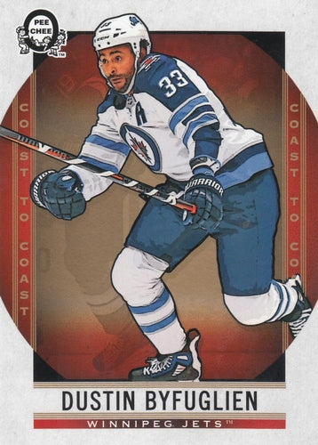 #44 Dustin Byfuglien - Winnipeg Jets - 2018-19 O-Pee-Chee Coast to Coast Hockey