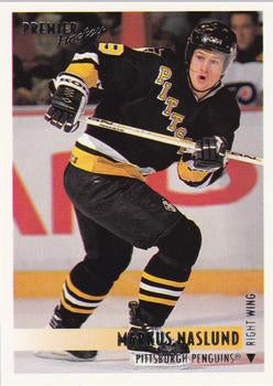 #44 Markus Naslund - Pittsburgh Penguins - 1994-95 O-Pee-Chee Premier Hockey