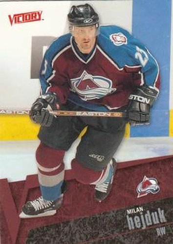 #44 Milan Hejduk - Colorado Avalanche - 2003-04 Upper Deck Victory Hockey