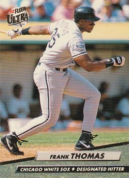 #44 Frank Thomas - Chicago White Sox - 1992 Ultra Baseball