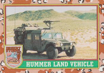#44 Hummer Land Vehicle - 1991 Topps Desert Storm