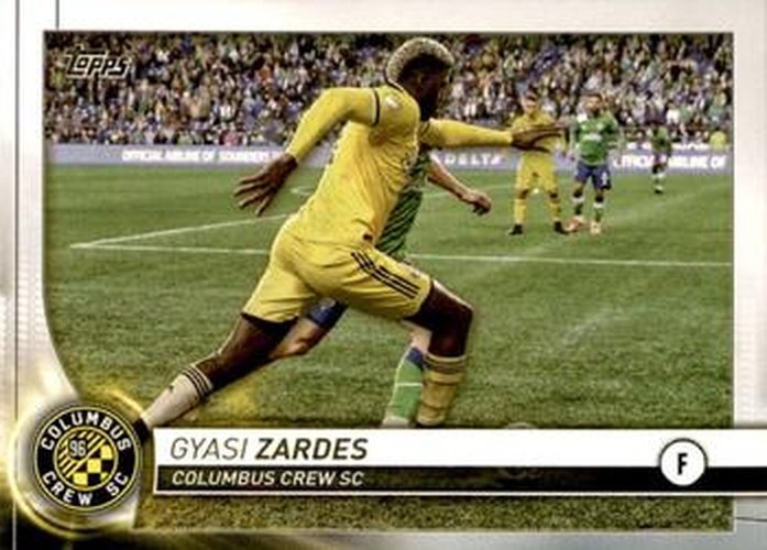 #44 Gyasi Zardes - Columbus Crew SC - 2020 Topps MLS Soccer