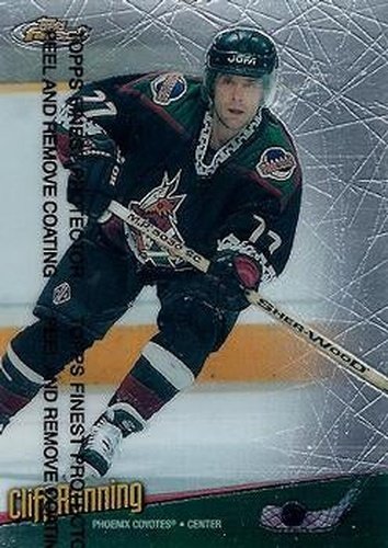 #44 Cliff Ronning - Phoenix Coyotes - 1998-99 Finest Hockey