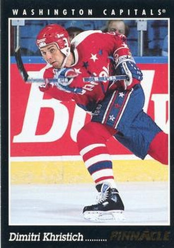 #44 Dmitri Khristich - Washington Capitals - 1993-94 Pinnacle Hockey
