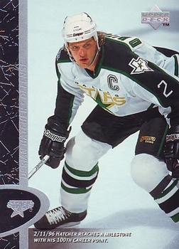 #44 Derian Hatcher - Dallas Stars - 1996-97 Upper Deck Hockey