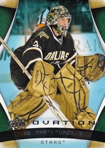 #44 Marty Turco - Dallas Stars - 2009-10 Upper Deck Ovation Hockey