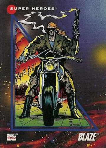 #44 Blaze - 1992 Impel Marvel Universe