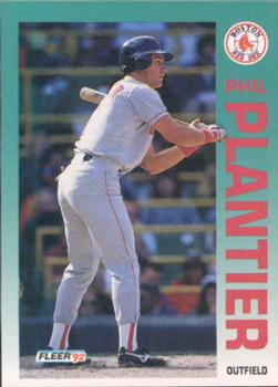 #44 Phil Plantier - Boston Red Sox - 1992 Fleer Baseball
