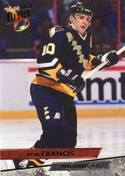 #44 Ron Francis - Pittsburgh Penguins - 1993-94 Ultra Hockey