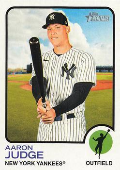 #44 Aaron Judge - New York Yankees - 2022 Topps Heritage Baseball