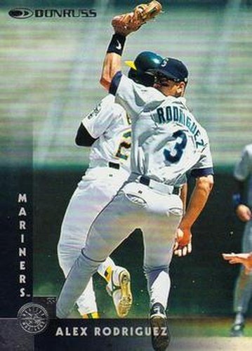 #44 Alex Rodriguez - Seattle Mariners - 1997 Donruss Baseball