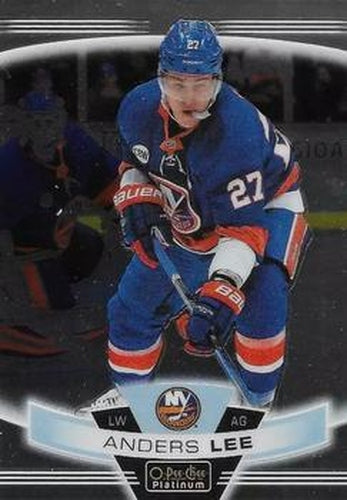 #44 Anders Lee - New York Islanders - 2019-20 O-Pee-Chee Platinum Hockey