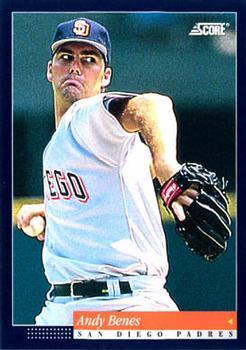 #44 Andy Benes - San Diego Padres -1994 Score Baseball
