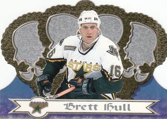 #44 Brett Hull - Dallas Stars - 1999-00 Pacific Crown Royale Hockey