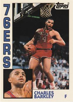 #44 Charles Barkley - Philadelphia 76ers - 1992-93 Topps Archives Basketball