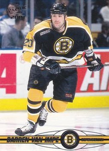 #44 Darren Van Impe - Boston Bruins - 2000-01 Pacific Hockey