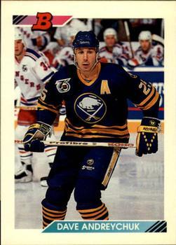 #44 Dave Andreychuk - Buffalo Sabres - 1992-93 Bowman Hockey