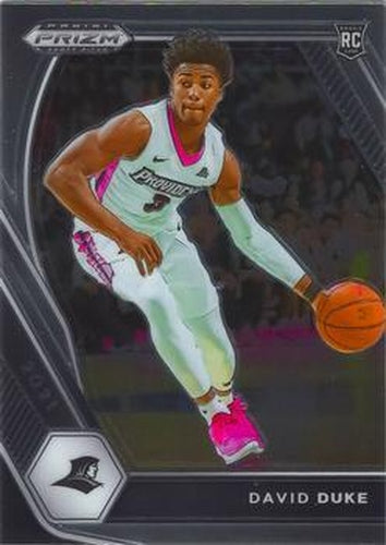 #44 David Duke Jr. - Providence Friars - 2021 Panini Prizm Collegiate Draft Picks Basketball