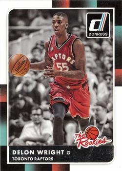 #44 Delon Wright - Toronto Raptors - 2015-16 Donruss - The Rookies Basketball