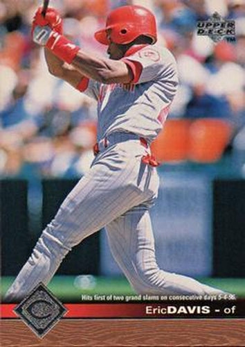 #44 Eric Davis - Cincinnati Reds - 1997 Upper Deck Baseball