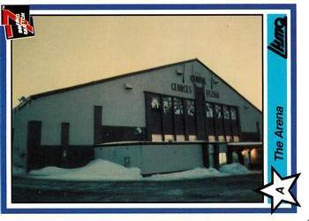 #44 Georges Vezina Arena - Chicoutimi Sagueneens - 1990-91 7th Inning Sketch QMJHL Hockey