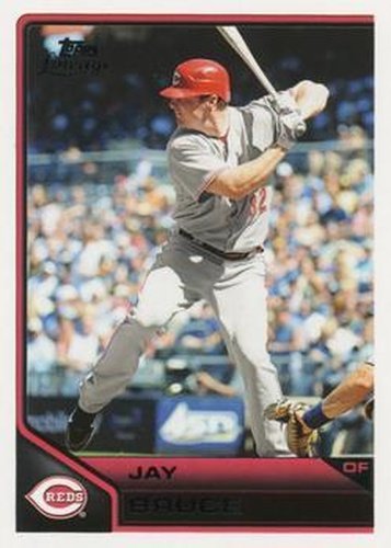 #44 Jay Bruce - Cincinnati Reds - 2011 Topps Lineage Baseball