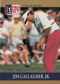 #44 Jim Gallagher - 1990 Pro Set PGA Tour Golf